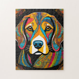 Lebhafter Beagle Puzzle