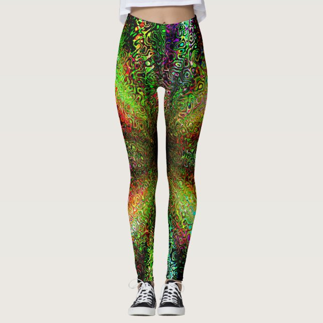 Lebhafter Blick Leggings (Vorderseite)