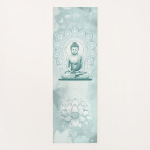Lebhafter Buddha Yoga Mat für Yoga-Enthusiasten Yogamatte