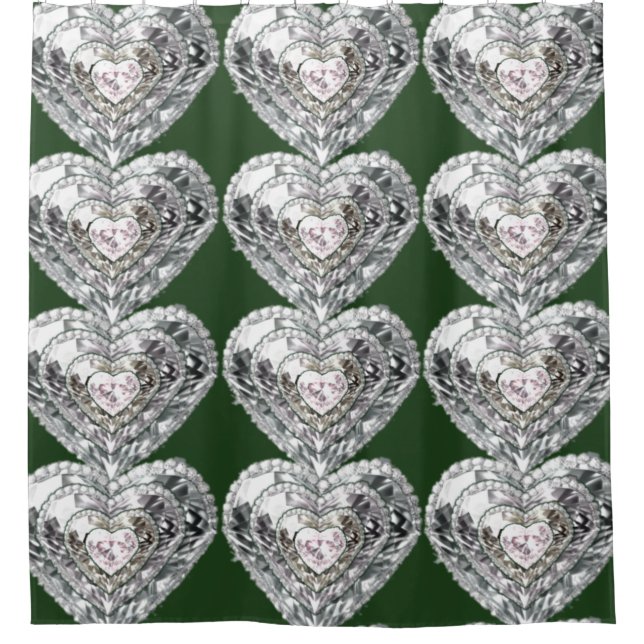 Lebhafter Digital-Design-Duschvorhang - perfekt Fi Duschvorhang (Vorderseite)