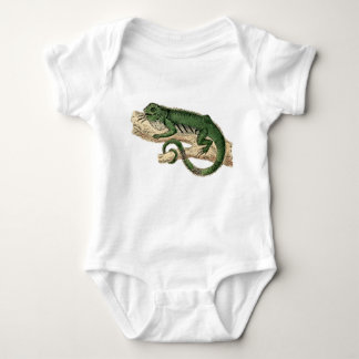 Lebhafter Eidechsen-Bodysuit Baby Strampler