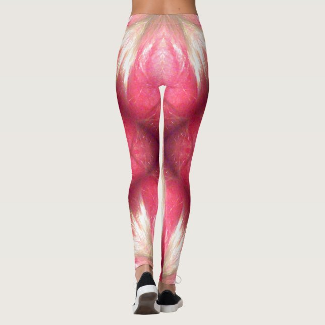 Lebhafter Freistil Leggings (Rückseite)