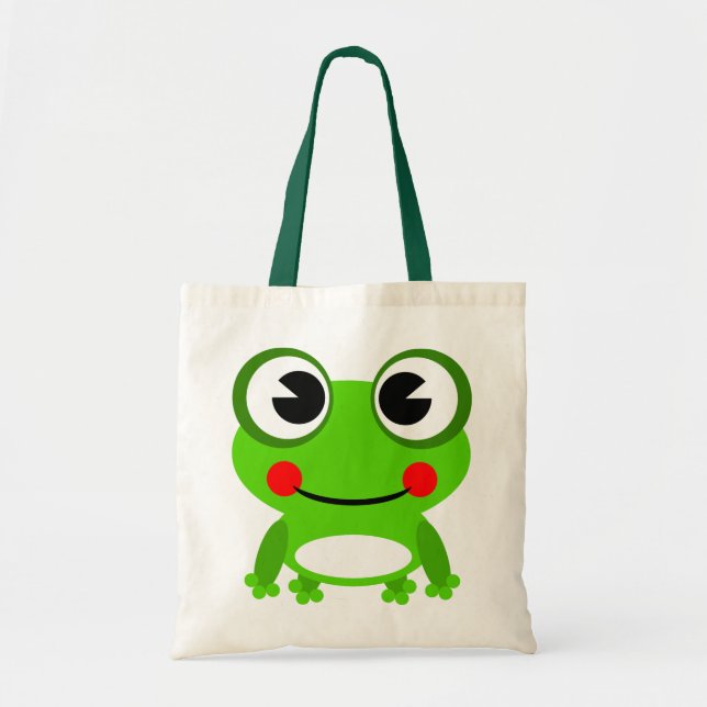 Lebhafter Frosch Tragetasche (Vorne)
