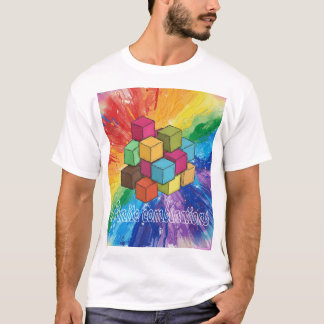 Lebhafter grafischer T - Shirt, T-Shirt für farben