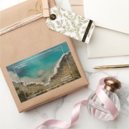 Lebhafter Grand Prismatic Yellowstone Rechteckiger Aufkleber