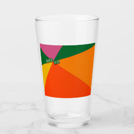 Lebhafter grüner Letter Tumbler - Bold & Artistic