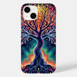 Lebhafter kosmischer Baum Case-Mate iPhone 14 Hülle