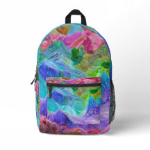 Lebhafter Kristallberg Abstrakt