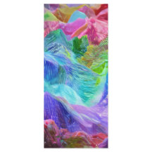 Lebhafter Kristallberg Abstrakt