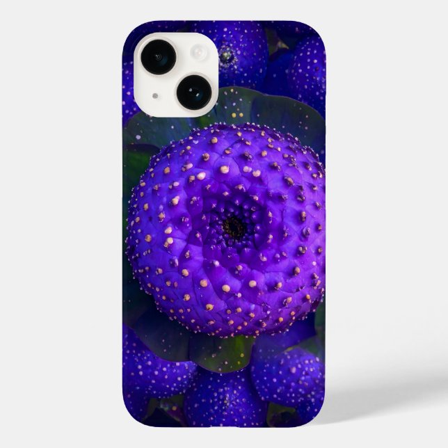 Lebhafter Lila, spektakulärer iPhone-Fall Case-Mate iPhone Hülle (Rückseite)