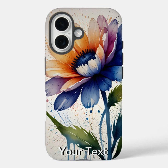 Lebhafter Mandala Swirl: OtterBox Case-Mate iPhone Hülle (Rückseite)