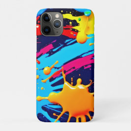 Lebhafter Neon Paint in flüssigem Ausdruck Case-Mate iPhone Hülle