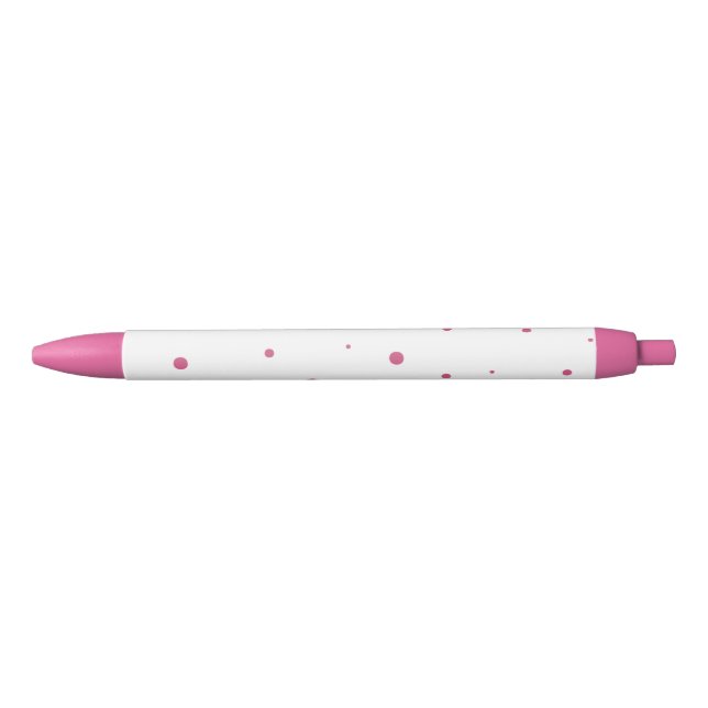 Lebhafter Pink-Punkt-Stift Kugelschreiber (Vorderseite)