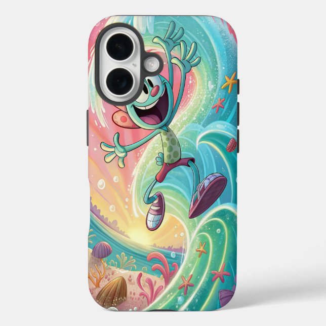 Lebhafter Pop Case-Mate iPhone Hülle (Rückseite)