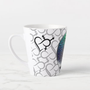 Lebhafter Silver PRIDE Sphäre Milchtasse