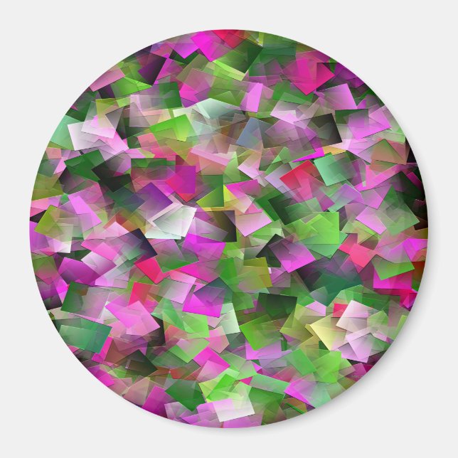 Lebhafter Sommergarten.... Magnet (Vorne)