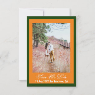 Lebhafter Sonnenaufgang Minimalistisch Mix & Match Save The Date