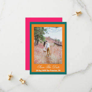 Lebhafter Sonnenaufgang Minimalistisch Mix & Match Save The Date