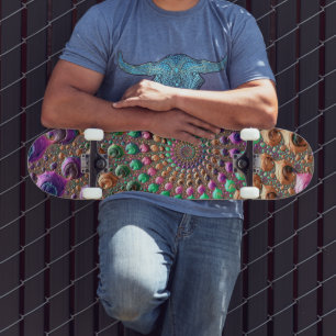 Lebhafter Spiral Skateboard