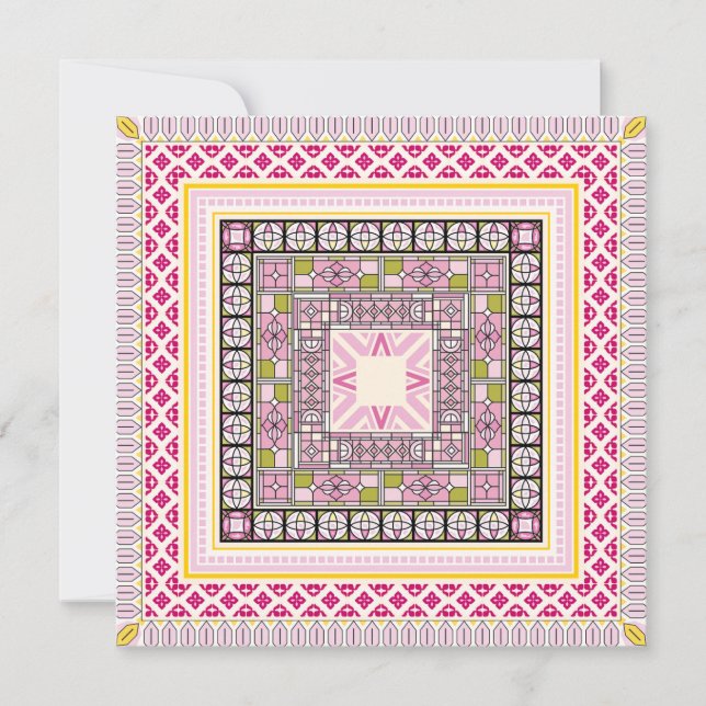 Lebhafter Stil Einladung (Vorderseite)