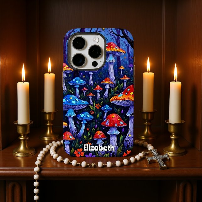 Lebhafter Wald in Fungi Case-Mate iPhone Hülle (Von Creator hochgeladen)