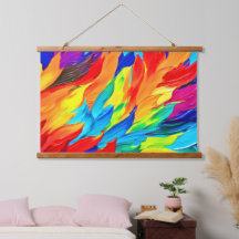 Lebhaftes Abstraktes Ausdrucksbild