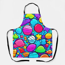 Lebhaftes Abstraktes Candyland