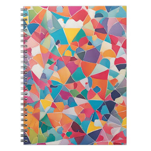 Lebhaftes abstraktes Design-Notebook - das beste G Notizblock
