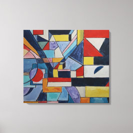 Lebhaftes Abstraktes Landskape von Raphael Canossa Leinwanddruck