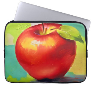 Lebhaftes Apple Still Life Laptopschutzhülle