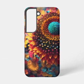 Lebhaftes Blumendesign Samsung Galaxy Hülle
