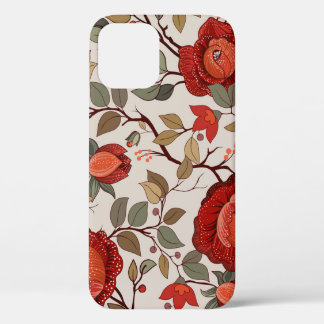 Lebhaftes Blumenmuster: HandGezeichnet Muster Case-Mate iPhone Hülle