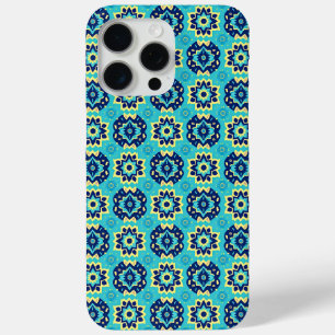 Lebhaftes Boho Chic Geometric Floral Pattern Case-Mate iPhone Hülle