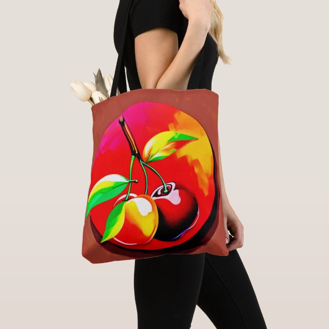 Lebhaftes Cherry Duo (Von Nahem)