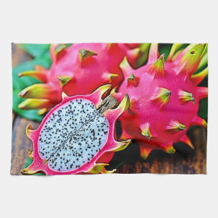 Lebhaftes Dragon Fruit Beauty Design Geschirrtuch