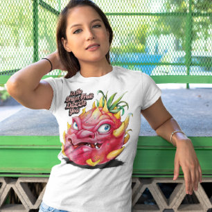 Lebhaftes Dragon Fruit Roaring T-Shirt