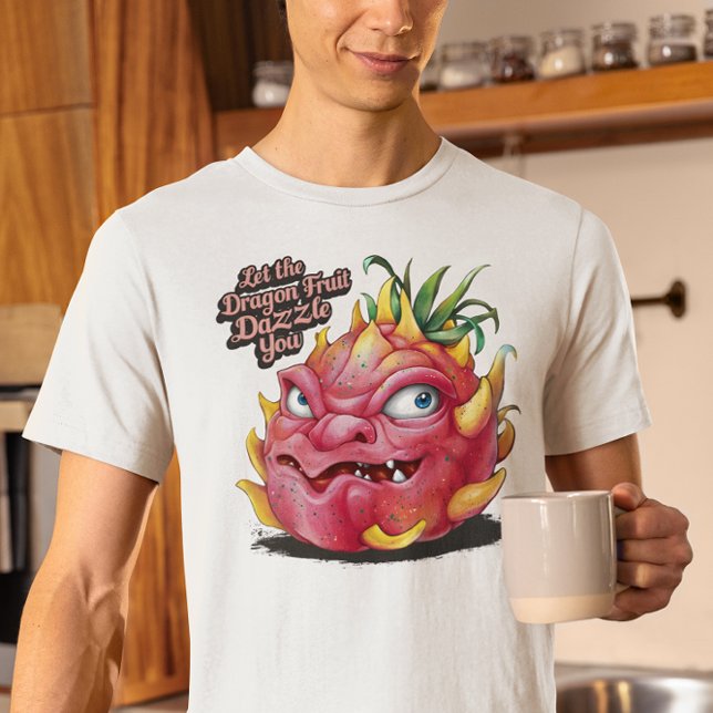 Lebhaftes Dragon Fruit Roaring T-Shirt (Von Creator hochgeladen)