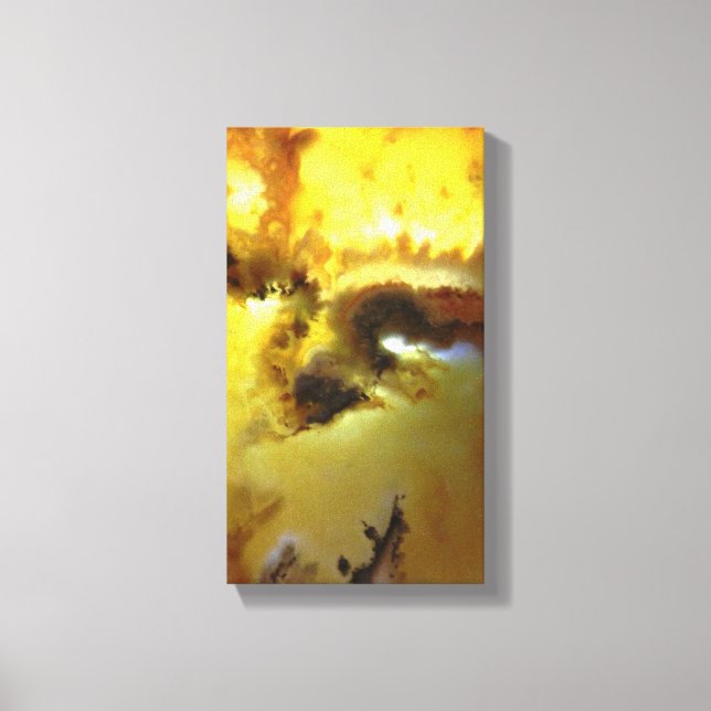 Lebhaftes, farbiges Mossy Agate-Foto Leinwanddruck (Vorderseite)