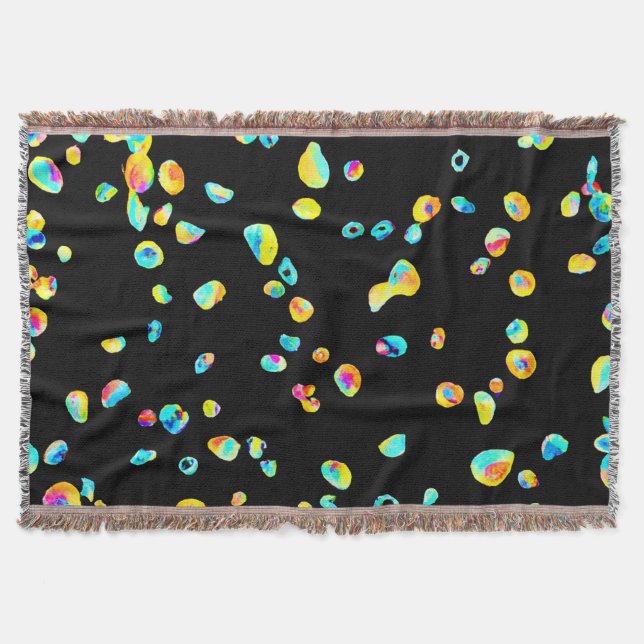 Lebhaftes Farbmuster Decke (Vorderseite)