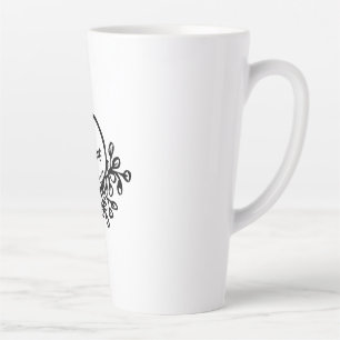 Lebhaftes Federmuster Farbenfrohe Natur Bl Milchtasse