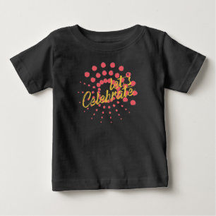 Lebhaftes, fröhliches und lustiges Design von "Let Baby T-shirt