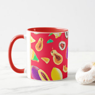 Lebhaftes Fruchtigkeit Delight Pattern Tasse