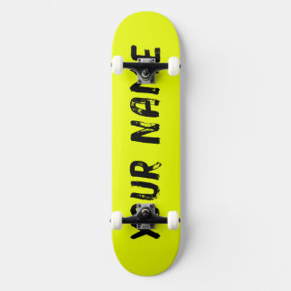 Lebhaftes Gelb Skateboard
