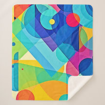 Lebhaftes geometrisches Abstrakt