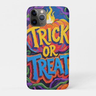 Lebhaftes Halloween "Trick or Treat" Case-Mate iPhone Hülle