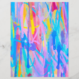 Lebhaftes Kaskadenpapier