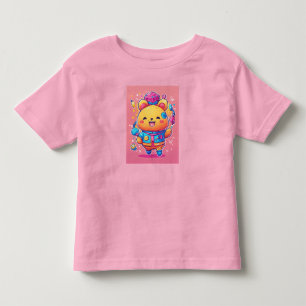 Lebhaftes Kawaii Character Design - Playful and Ad Kleinkind T-shirt