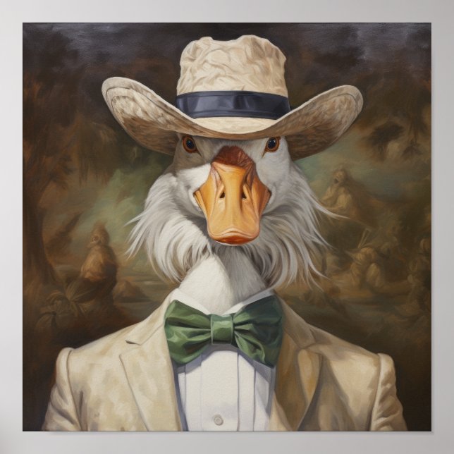 Lebhaftes Kent Duck Poster - Naturlich inspiriert  (Vorne)