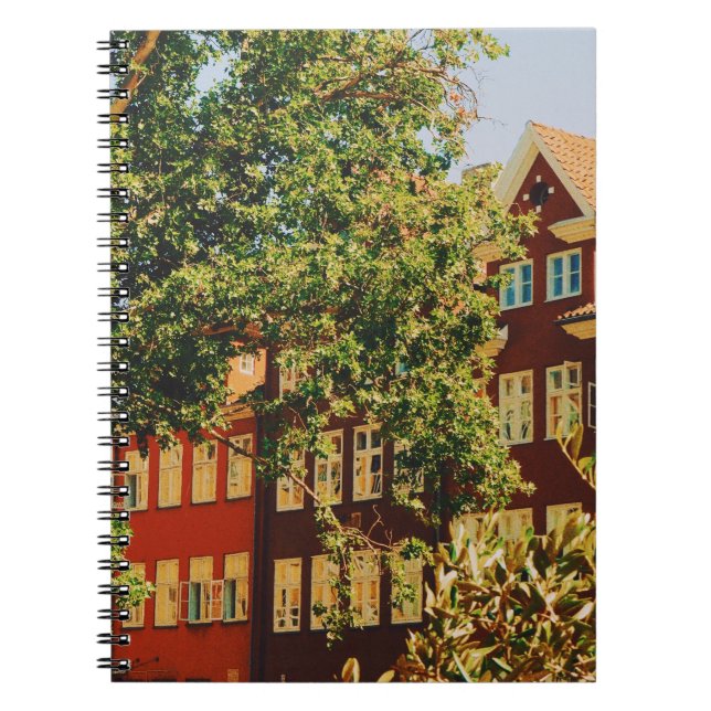 Lebhaftes Kopenhagen Notizblock (Vorderseite)