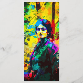 Lebhaftes Lesezeichen für Herbst-Schönheit Menükarte